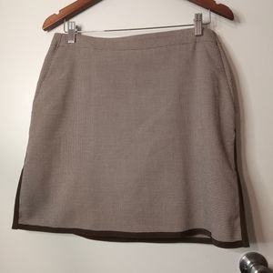 Tail vintage brown houndstooth mini golf skirt skort